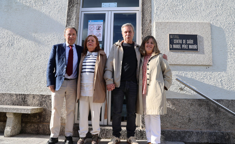 El centro de salud de Baio pasa a denominarse Doctor Pérez Maroño