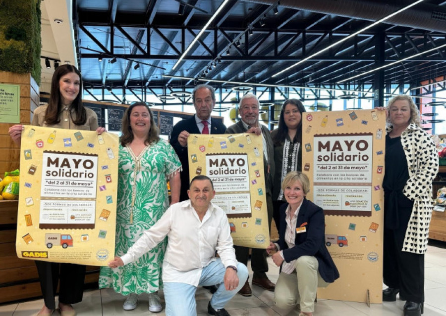 Gadis lanza la tercera edición de 'Mayo Solidario', su acción social más representativa