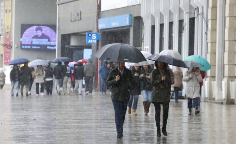 A Coruña, segunda provincia gallega que más incidencias registró por las tormentas y lluvias del viernes