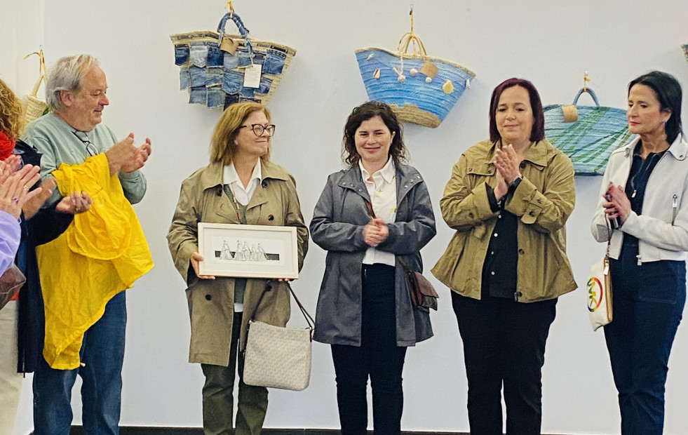 La exposición ‘Cestos- Senalles’ ya está en el Faro Vilán de Camariñas