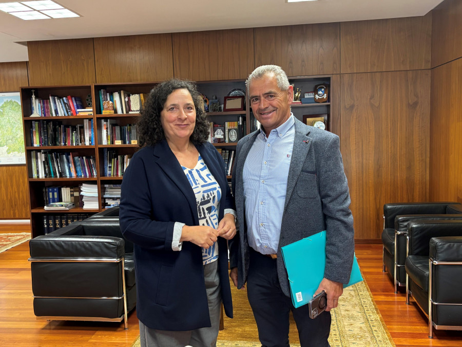 Belén do Campo visita Corcubión para analizar las necesidades del municipio en materia de seguridad viaria