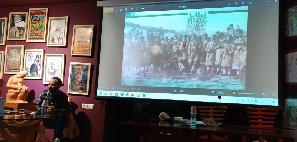 Rafael Lema conversa en Portas Ártabras sobre los naufragios en la Costa da Morte