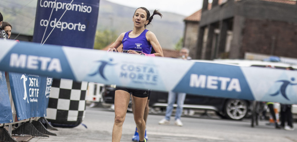 Alejandro Pardo y Tina Fernández conquistan la octava Pedestre de Mazaricos