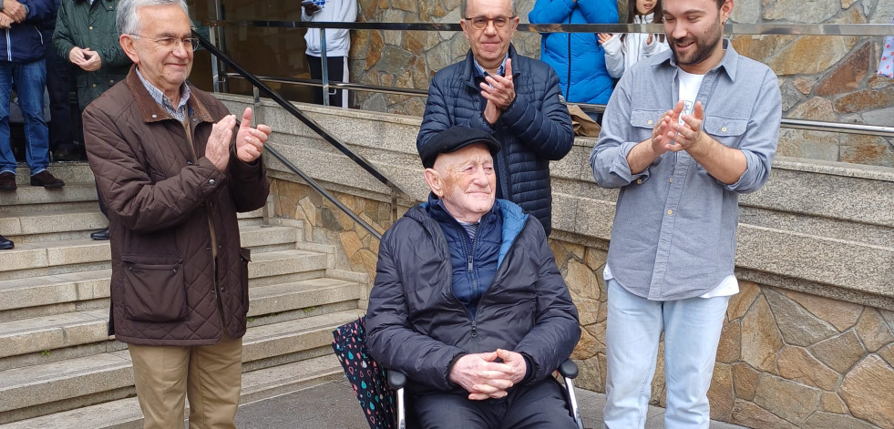 Celebración especial por los cien años de Antonio Diaz Antelo ‘Diego’