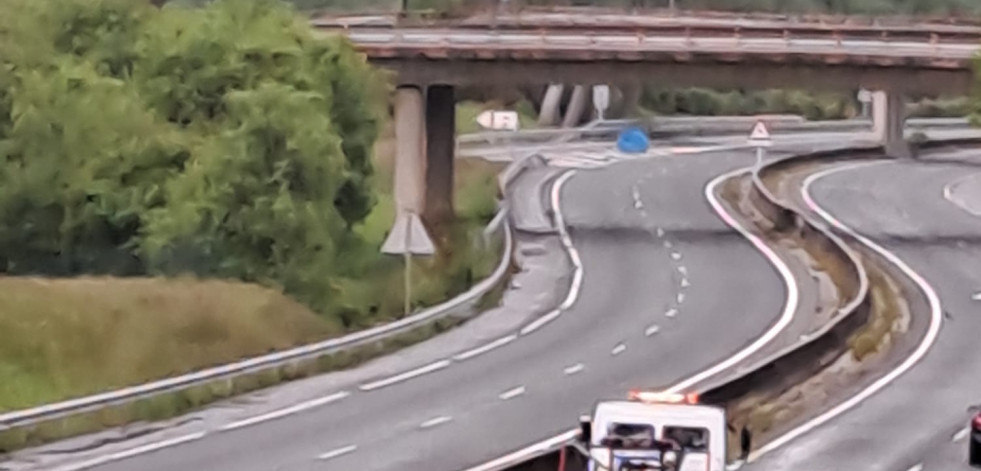 Dos accidentes de tráfico en la autovía AG-55