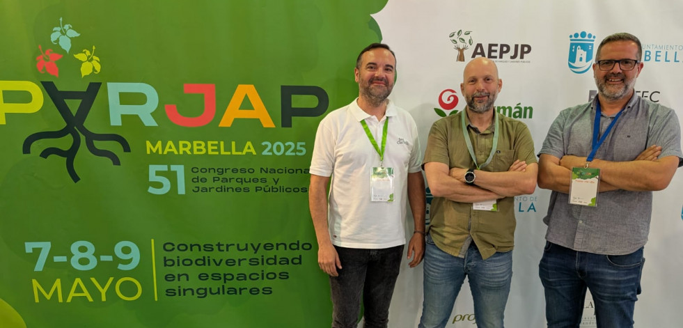 Carballo recibe el Premio Nacional de Parques y Jardines Públicos