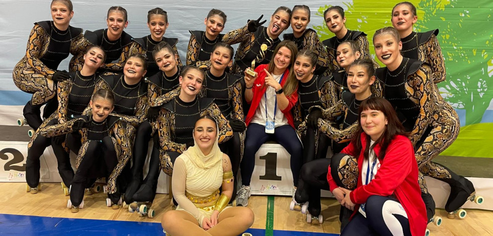 Triunfo del Garaysa Grupo Show Grande del Lubiáns en el autonómico