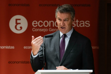 FeijooduranteunacomparecenciaanteelConsejoGeneraldeEconomistas