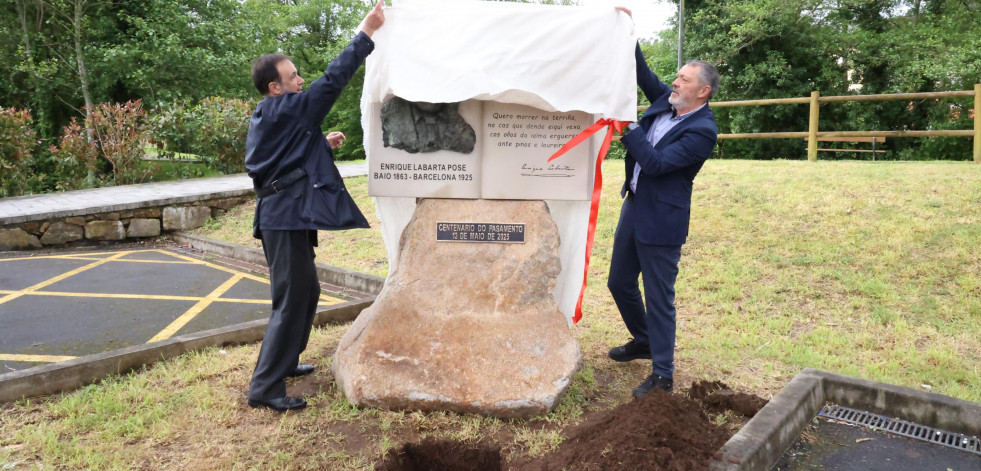 Homenaje en su tierra natal: Zas recuerda a su hijo ilustre Enrique Labarta Pose