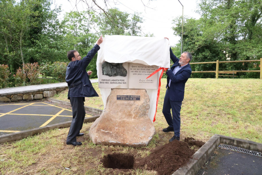 Homenaje en su tierra natal: Zas recuerda a su hijo ilustre Enrique Labarta Pose