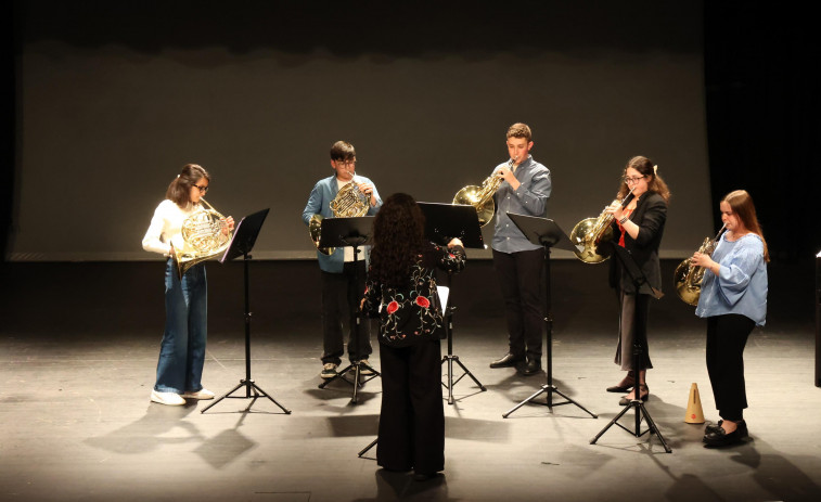 Empieza el Maio Musical del Conservatorio de Carballo
