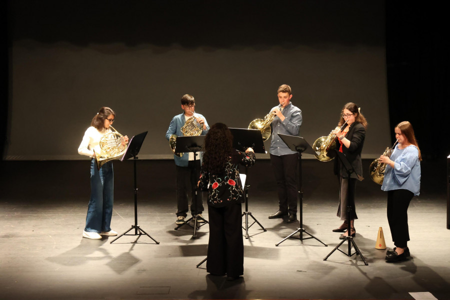 Empieza el Maio Musical del Conservatorio de Carballo