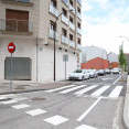 Calle cuba carballo sentido unico