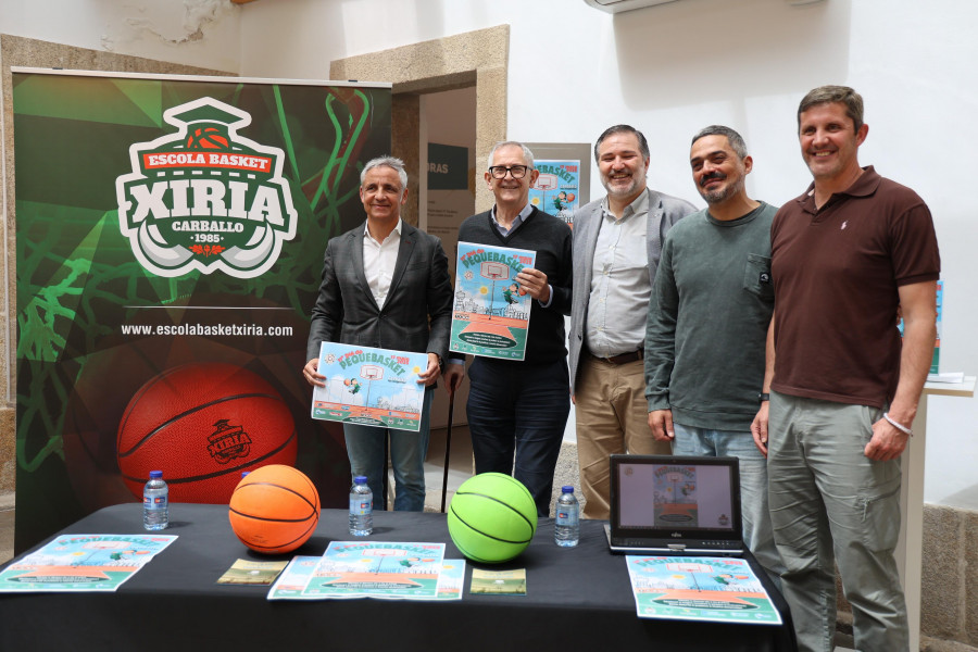 El 11º Día del Pequebasket reunirá en Carballo a 475 niños