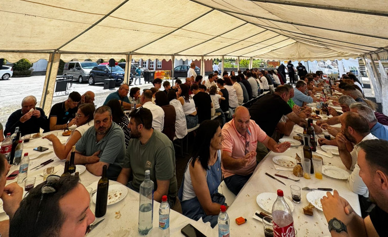 Quintáns, en Muxía, disfrutó de una macropulpada