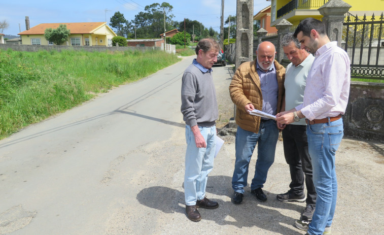 A Laracha invierte 169.000 euros en dos proyectos de mejora viaria en Cabovilaño y Lendo