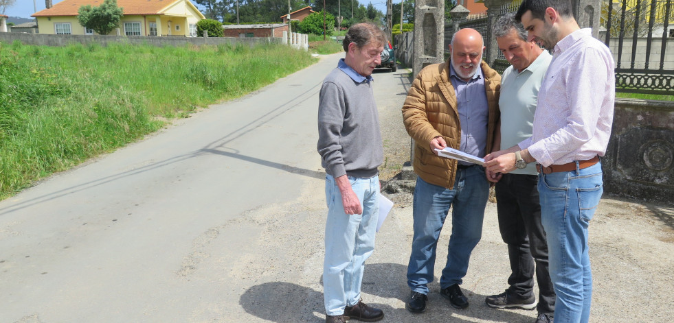 A Laracha invierte 169.000 euros en dos proyectos de mejora viaria en Cabovilaño y Lendo