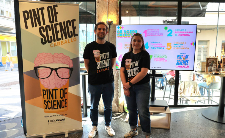 Genética y astronomía centran la segunda jornada del Pint of Science carballés