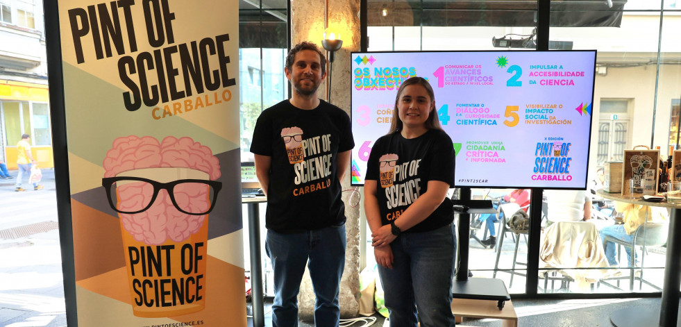 Genética y astronomía centran la segunda jornada del Pint of Science carballés