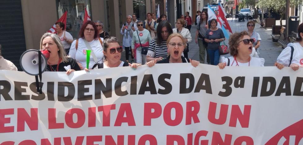 Nueva movilización de las trabajadoras de residencias privadas por un convenio digno