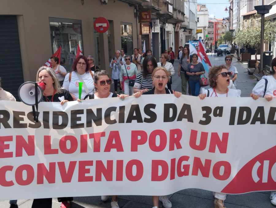 Nueva movilización de las trabajadoras de residencias privadas por un convenio digno