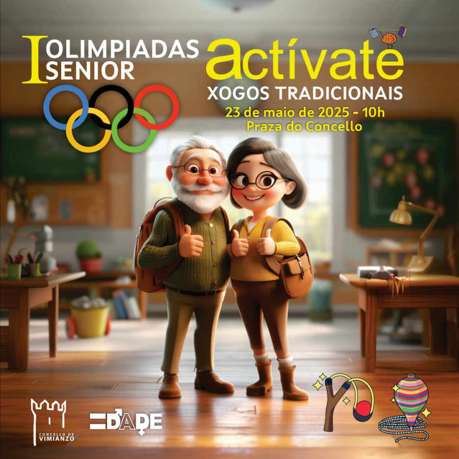 El Concello de Vimianzo celebra las I Olimpiadas Sénior