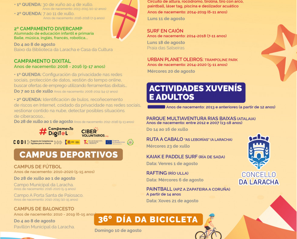 Cartel programa veran 2025