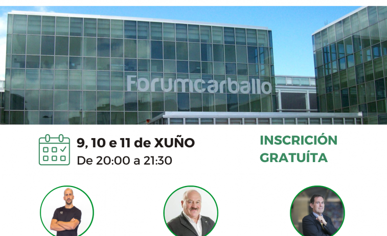 Carballo acoge del 9 al 11 de junio las I Xornadas de formación  para entidades deportivas