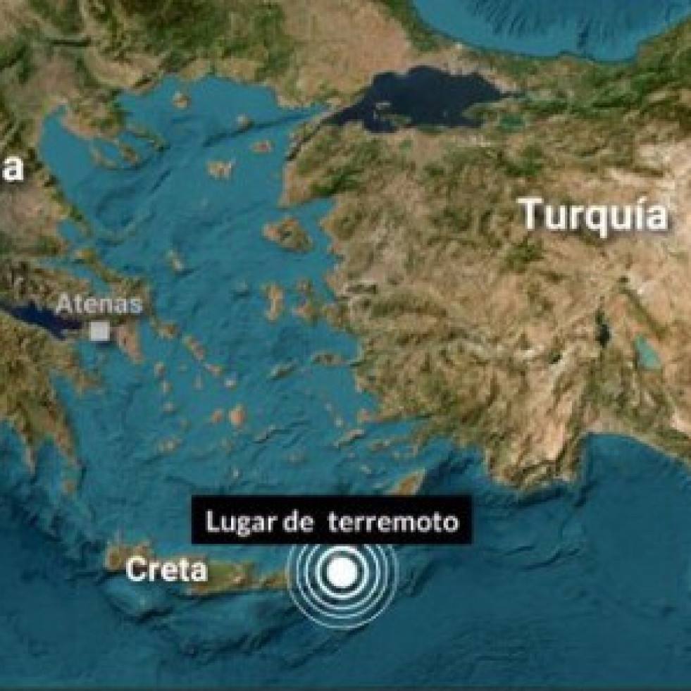 Un terremoto de magnitud 6,1 sacude las islas griegas de Creta y Santorini