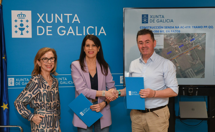 La Xunta aportará 278.000 euros para la senda peatonal de Pazos