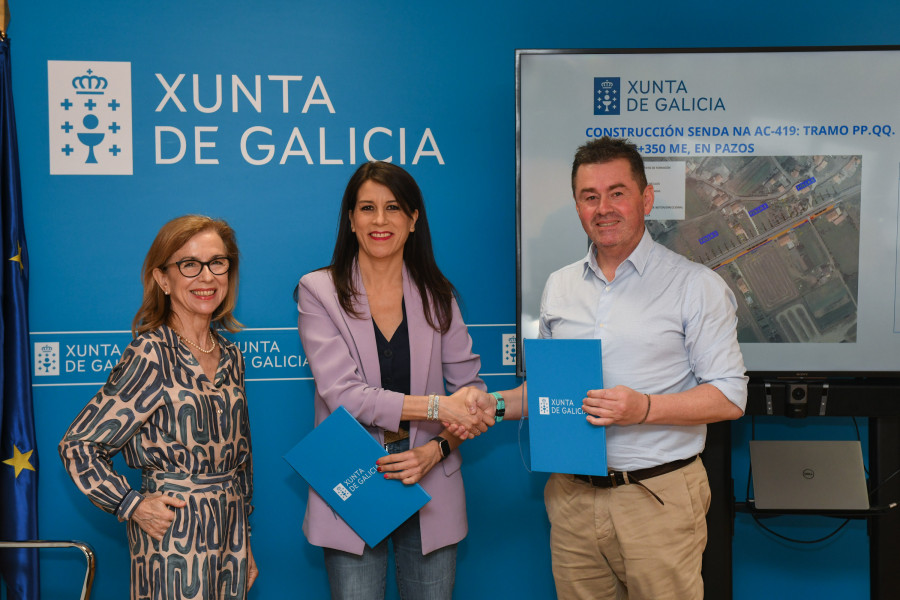 La Xunta aportará 278.000 euros para la senda peatonal de Pazos