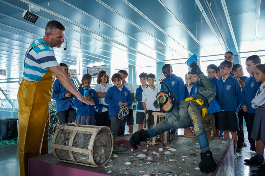 El programa educativo Capitán Mareas remata en Fisterra