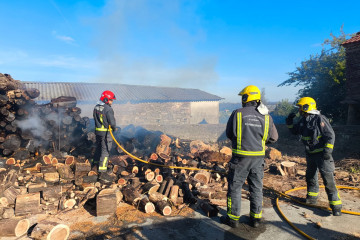 Incendio en Santa Comba @ Consorcio Provincial Contraincendios e Salvamento A Coruña