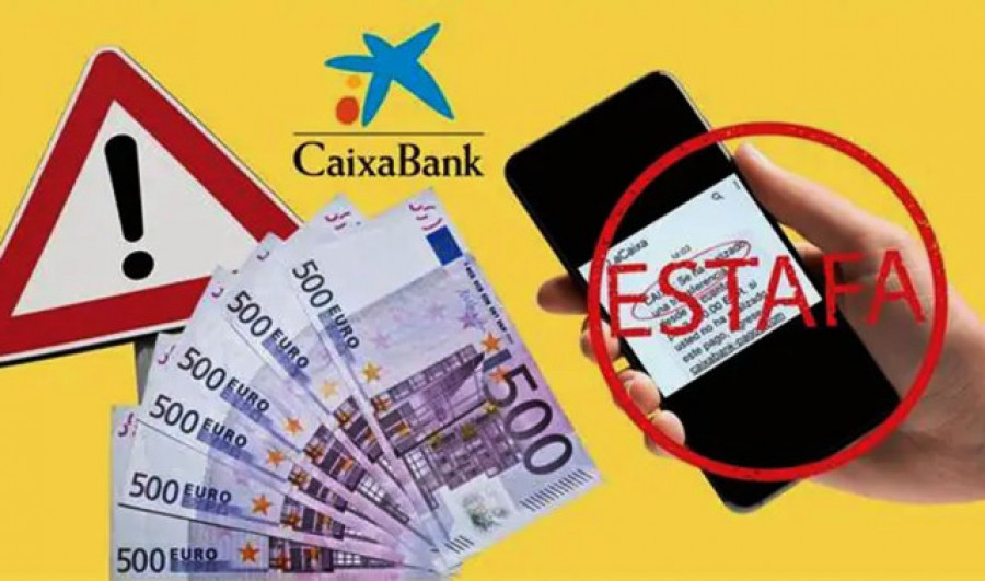 Cuidado con este mensaje que suplanta a CaixaBank para vaciar tu cuenta
