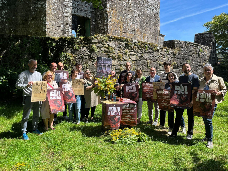 El Asalto ao Castelo encenderá Vimianzo con mucha música, espectáculo y ‘lume’