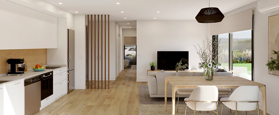 Espacios interiores luminosos y eficientes, con distribuciou0301n optimizada y acabados de alta calidad