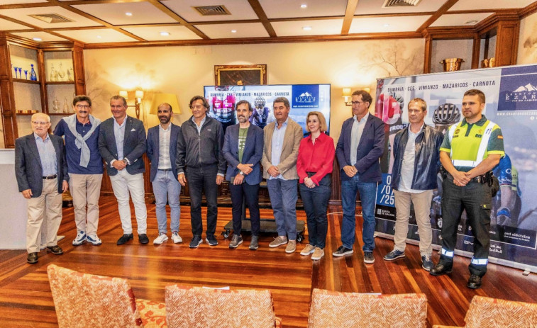 El Gran Fondo Ézaro 2025 incluirá un tramo de tierra