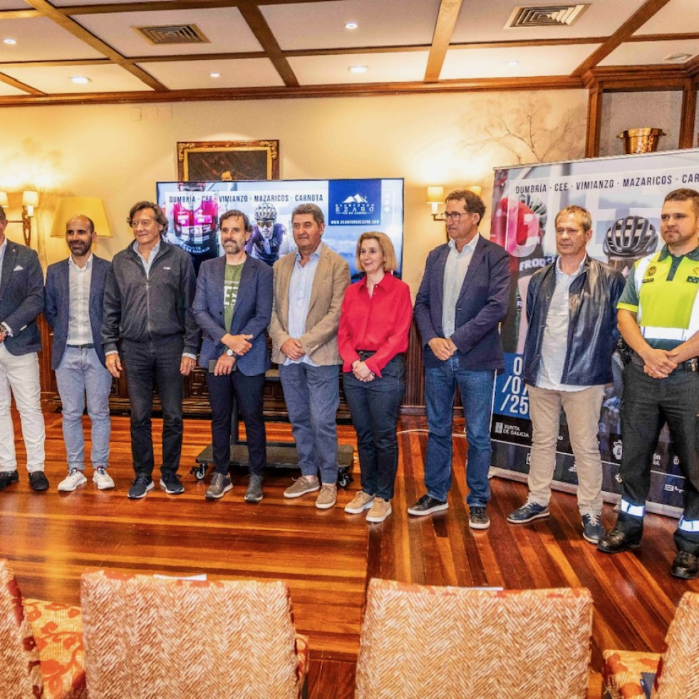 El Gran Fondo Ézaro 2025 incluirá un tramo de tierra