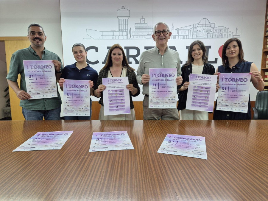 El I Torneo Club Rítmica Carballo reunirá este sábado a 400 gimnastas