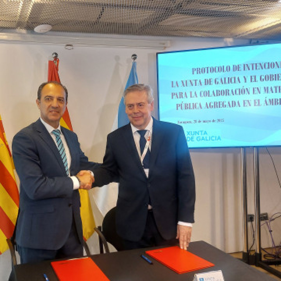 Galicia e Aragón asinan un acordo pioneiro para a compra pública sanitaria conxunta