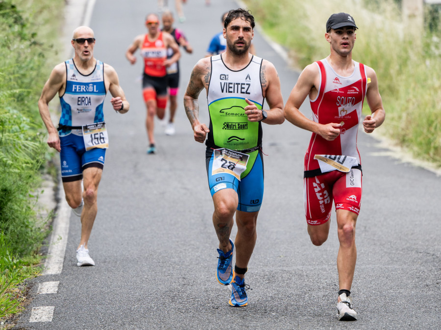 La AD Fogar logra seis podios en el Triatlón Concello de Oleiros