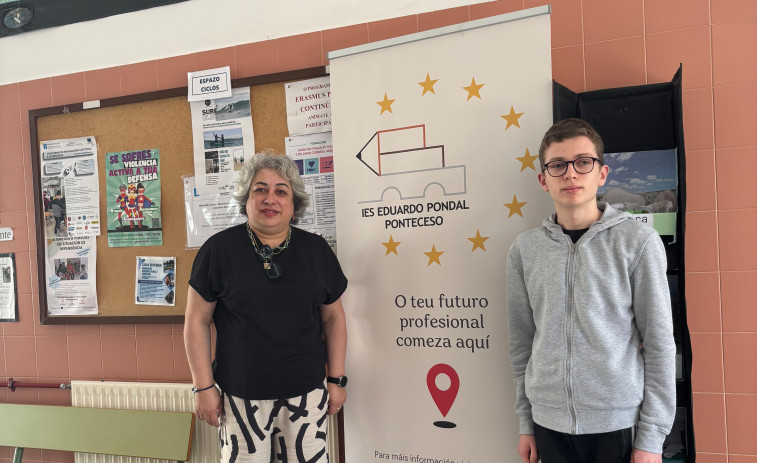 Marcos Esmorís, do IES de Ponteceso, gaña un premio nun concurso estatal de Matemáticas