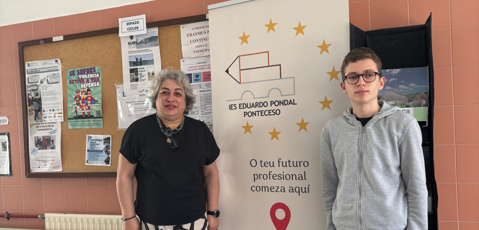 Marcos Esmorís, do IES de Ponteceso, gaña un premio nun concurso estatal de Matemáticas