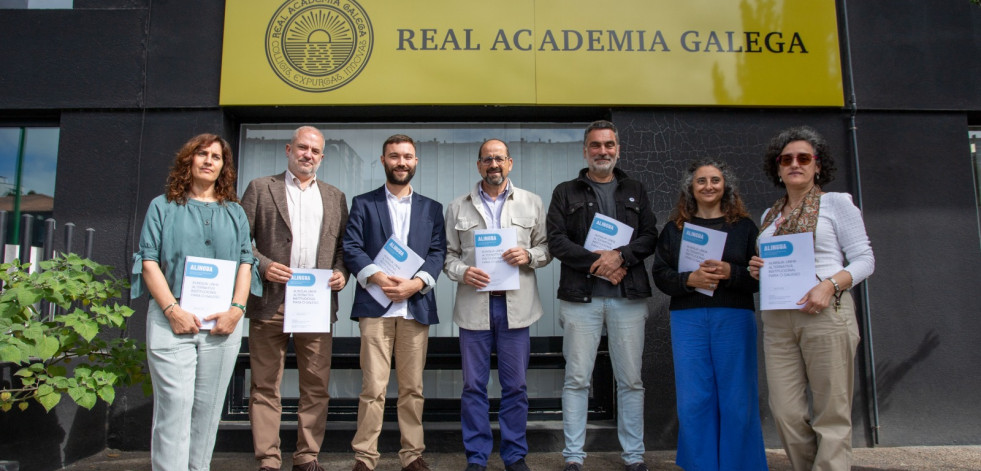 A Academia Galega e Alingua exploran vías de colaboración a prol da lingua