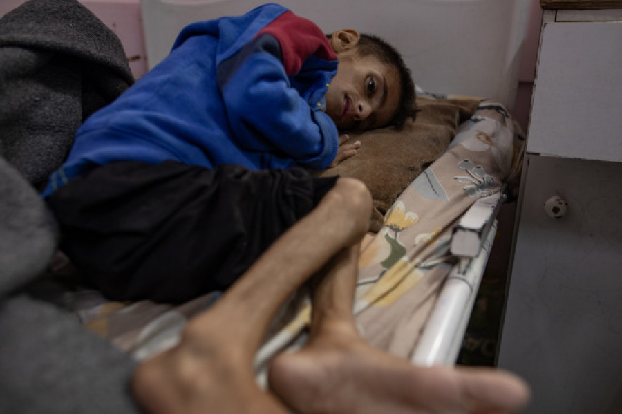 Gazatíes hambrientos saquean 77 camiones cargados de harina en la franja palestina