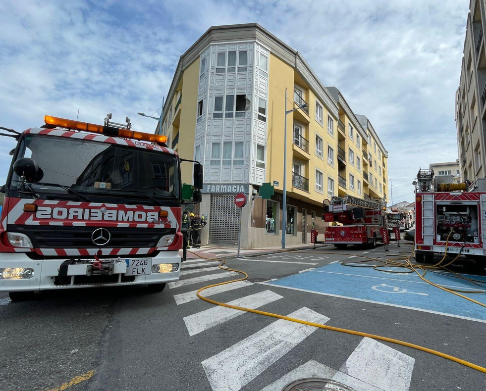 Incendio laxe