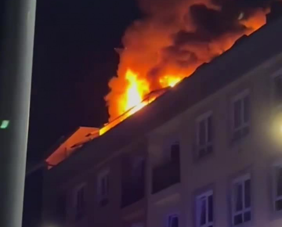 Incendio viviendas Laxe