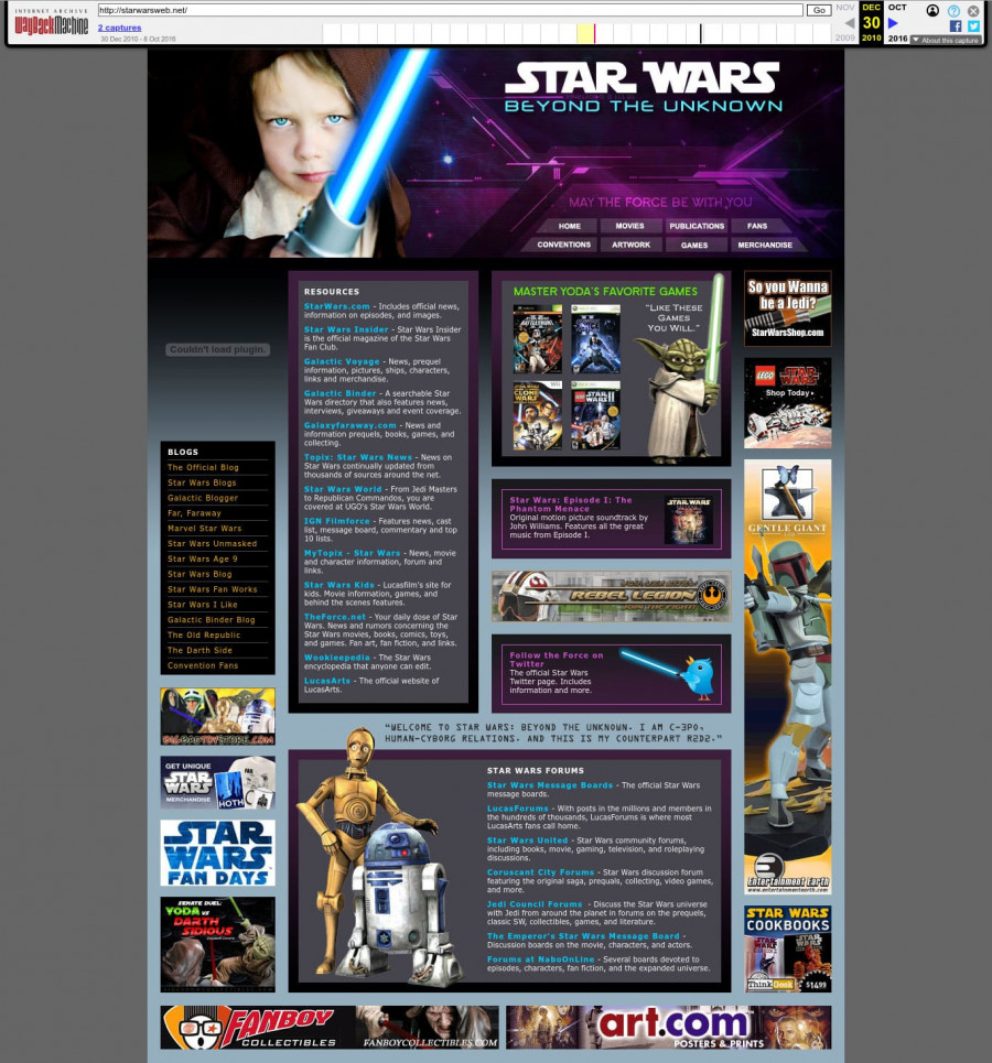 El lado oscuro de la Fuerza: cómo la CIA usó un fan site de Star Wars para operaciones de espionaje