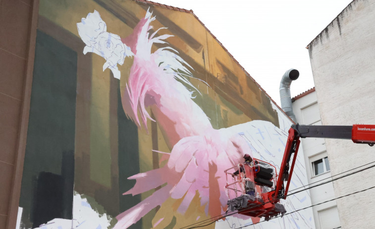 Los murales del Rexenera Fest cogen forma en Carballo
