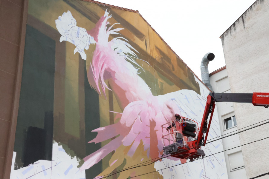 Los murales del Rexenera Fest cogen forma en Carballo